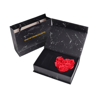 Flag Village Mothers Day Rose Gift Box Soap Flower Artificial Rose Window
