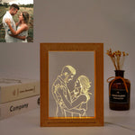 Flag Village Photo Frame Night Light Creative Gifts Customized Children's Gifts
