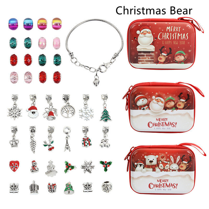 Flag Village Children's Bracelet Gift Box Jewelry Beading Set
