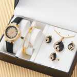 Flag Village Quartz Watch Five-piece Gift Box