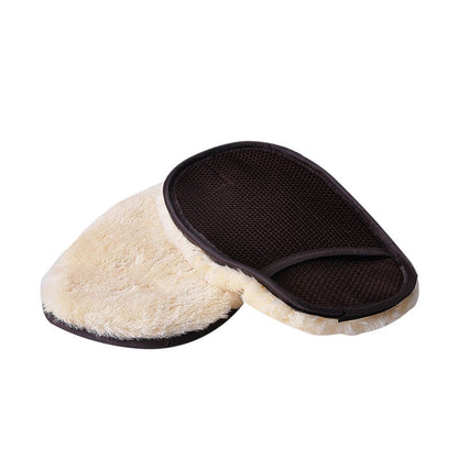 Flag Village Auto Tools Car type soft hair car wash cleaning gloves car motorcycle car wash car care cleaning tools