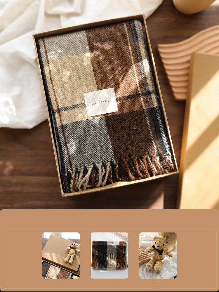Flag Village Men's Practical Scarf Gift Box Set