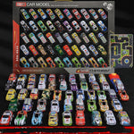 Flag Village Alloy Metal Car Model Non-duplicate Children's Simulation Model Car Set High-grade Gift Box