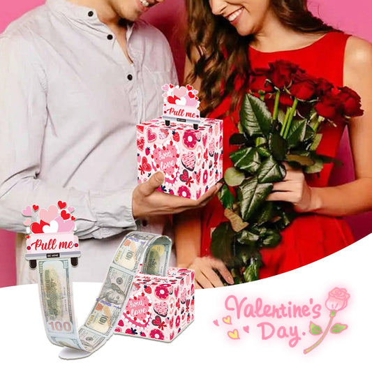 Flag Village Valentines Day Surprise Box Explosion Gift Creating The Most Interactive Envelope Bounce Creative Diy Folding Paper Money Box