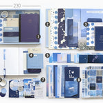 Flag Village Hand Ledger Gift Box Cute Simple Set Notebook