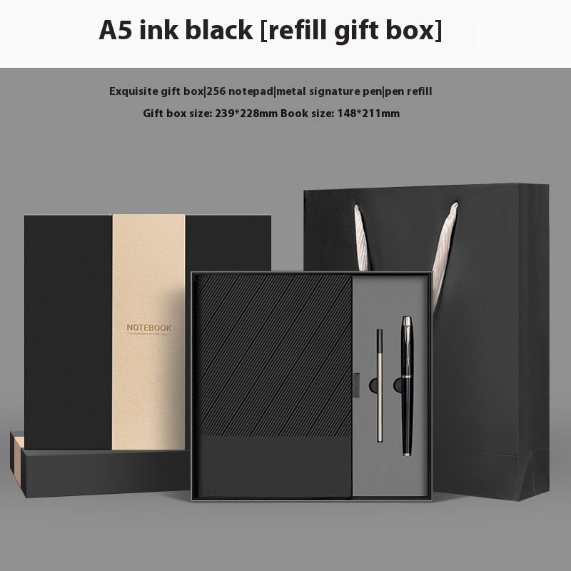 Flag Village Notebook Gift Box Vacuum Cup Set Business Gift Company Activity High-end Practical Gift