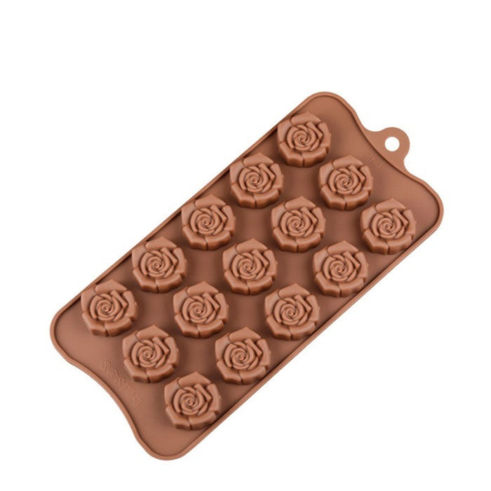 Flag Village Silicone Chocolate Brown Love Heart Mold Gift Box