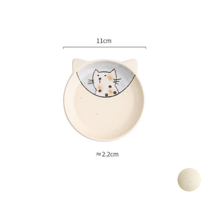 Flag Village Ceramic Cup With Lid Large Capacity, Spoon Set Gift Box