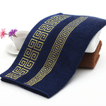 Flag Village Men's Minimalist Dark Towel Gift Box Set
