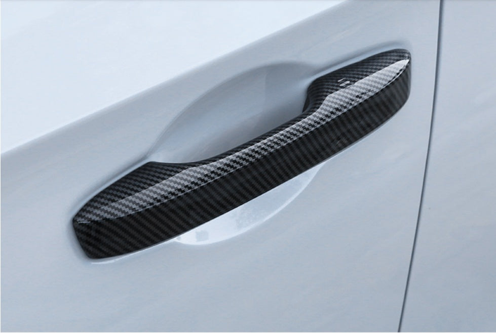Flag Village Auto Tools Car Door Handle Decorative Sticker Accessories