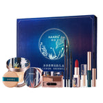 Flag Village Oriental Beauty Lotus Pond Moonlight Velvet Lipstick Makeup Set Gift Box