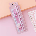 Flag Village Girl School Supplies Set Gift Box Gift Bag Primary School Pupil Pencil Stationery