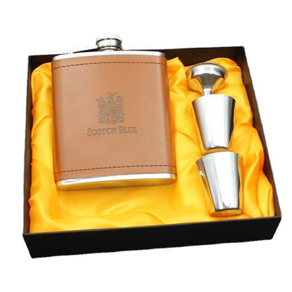 Flag Village Outdoor Stainless Steel Wine Bottle Portable Set Gift Box