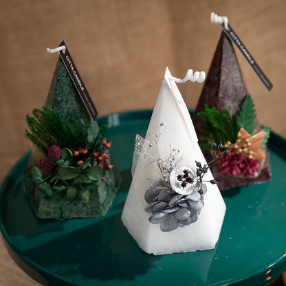 Flag Village Christmas Tree Aromatherapy Candle Gift Box Set