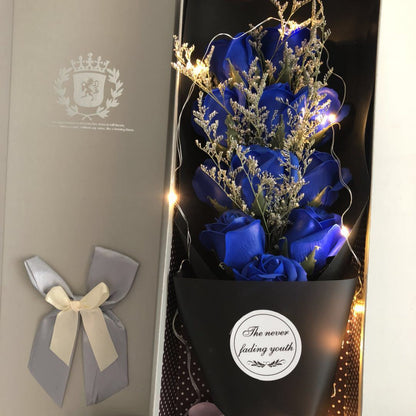 Flag Village Soap Flower Box Birthday Gift