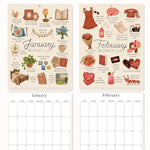 Flag Village 2025 Wish List Calendar Creative High-looking Value Wall Calendar Great Gifts Calendar Gift Home Decor