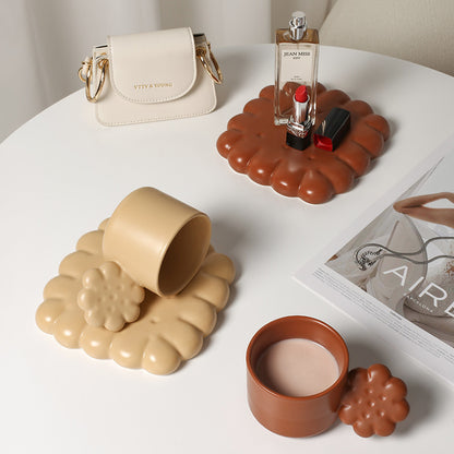 Flag Village Creative Cute Ceramic Mug Home Set Gift Box