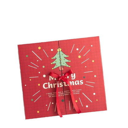 Flag Village Christmas Birthday Box Blind Box Gift Diy Children Countdown Calendar Gift Box Set