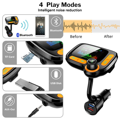 Flag Village Auto Tools Car Bluetooth Multi-Function Player With Large Color Screen