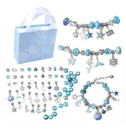 Flag Village Diy Handmade Jewelry Children's Bracelet Women Exquisite Gift Box Gift Bracelet