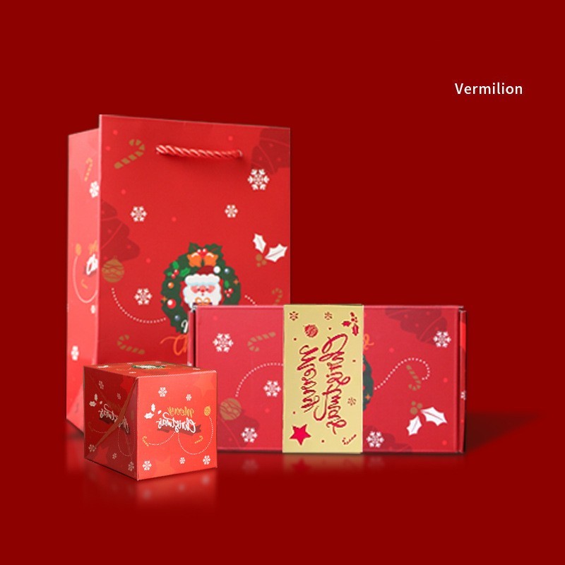 Flag Village Christmas Eve Surprise Box Creative Gift Box