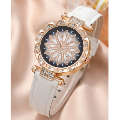 Flag Village Quartz Watch Five-piece Gift Box