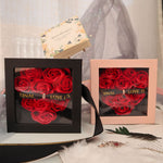 Flag Village Creative Birthday Gift Rose Skylight Gift Box