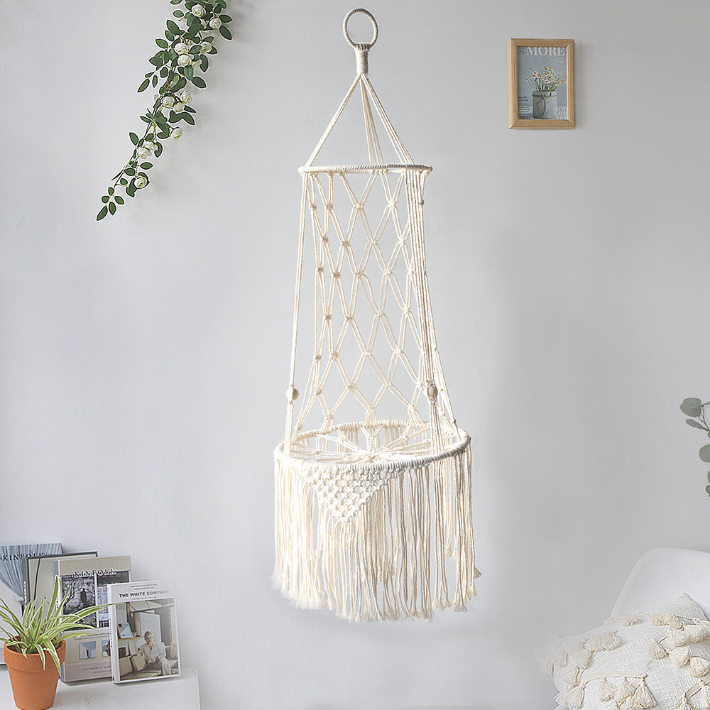 Flag Village Macrame Hanging Pet Bed Macrame Cat Hammock Wall Hanging Cat Hammock Macrame Cat Bed-Pet Gifts Hammock Macrame Cat Swing