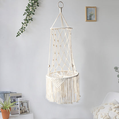 Flag Village Macrame Hanging Pet Bed Macrame Cat Hammock Wall Hanging Cat Hammock Macrame Cat Bed-Pet Gifts Hammock Macrame Cat Swing