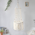 Flag Village Macrame Hanging Pet Bed Macrame Cat Hammock Wall Hanging Cat Hammock Macrame Cat Bed-Pet Gifts Hammock Macrame Cat Swing