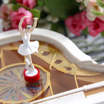 Flag Village Dancing Girl Piano Music Box Valentine's Day Gift