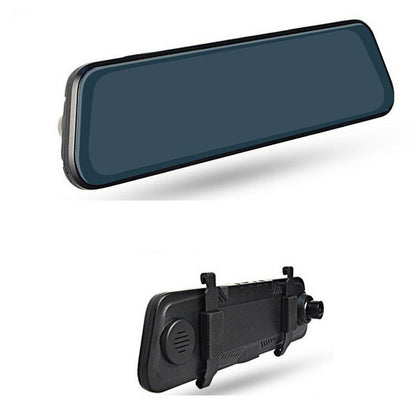 Flag Village Auto Tools Streaming Dashcam HD Rearview Mirror Dual Lens Reversing Video