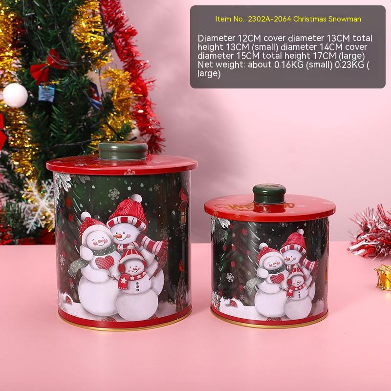Flag Village Home Fashion Simple Christmas Printing Storage Box Two-piece Set