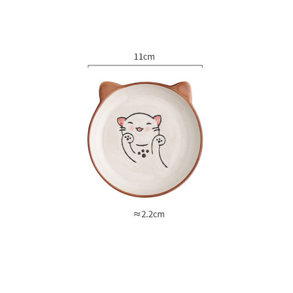 Flag Village Ceramic Cup With Lid Large Capacity, Spoon Set Gift Box