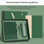 Flag Village Notebook Gift Box Vacuum Cup Set Business Gift Company Activity High-end Practical Gift