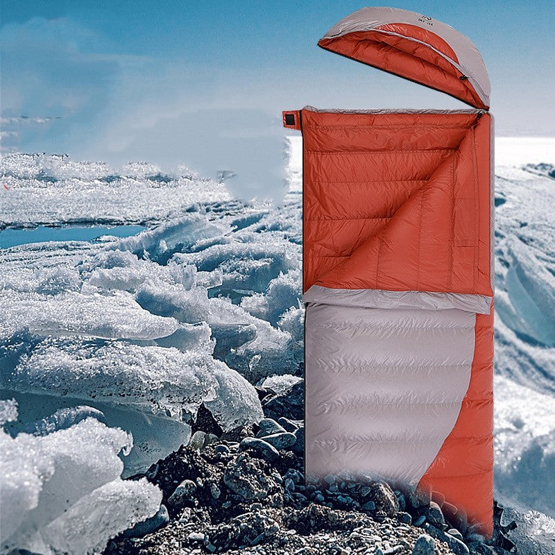 Flag Village Outdoor Camping Envelope Down Sleeping Bag