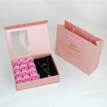 Flag Village Pearl Paper Window Jewelry Lipstick Gift Box Set