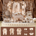 Flag Village Newborn Gift Box Newborn Baby Meeting Etiquette Clothes Suit