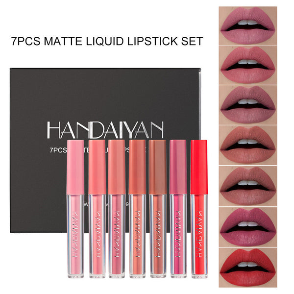 Flag Village Non-stick Matte Lip Gloss Gift Box