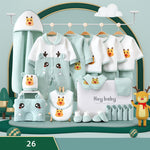 Flag Village Pure Cotton Baby Clothes Set Gift Box