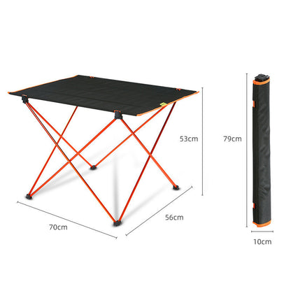 Flag Village Folding Tables And Chairs Aluminum Alloy Portable