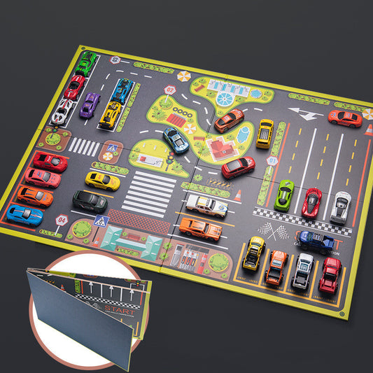 Flag Village Children's Alloy Car High-grade Gift Box Set