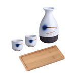 Flag Village Pure Color Wine Gift Box Set Ceramic Gift