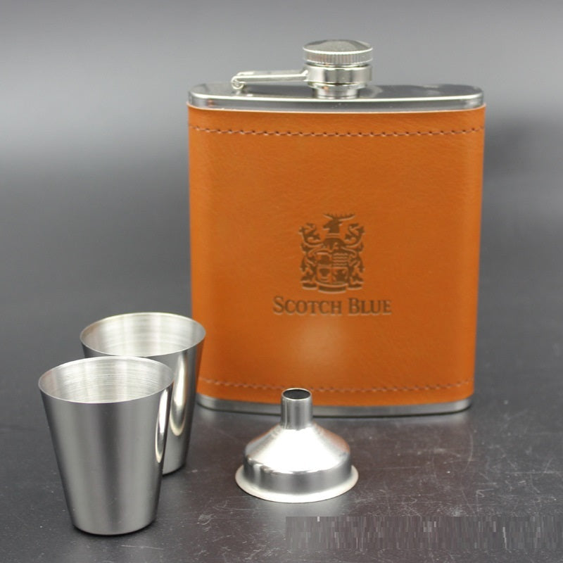 Flag Village Outdoor Stainless Steel Wine Bottle Portable Set Gift Box