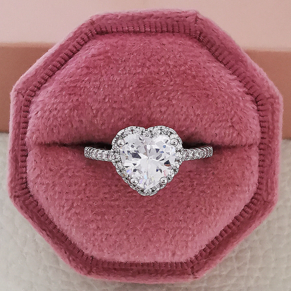 Flag Village Fashion Jewelry Luxury Multicolor Charm Cubic Zirconia Wedding Rings For Women T Shape Stone Party Jewelry Gifts