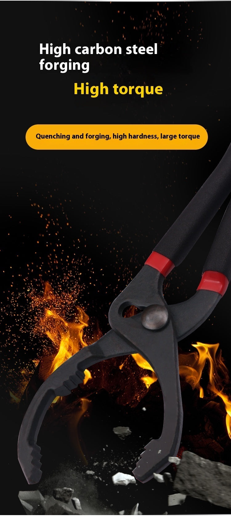 Flag Village Auto Tools Auto Repair Auto Maintenance Tools Oil Filter Wrench Disassembly Tool Clamp Filter Oil Filter Wrench