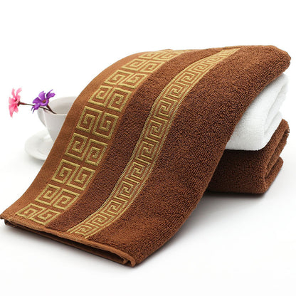 Flag Village Men's Minimalist Dark Towel Gift Box Set
