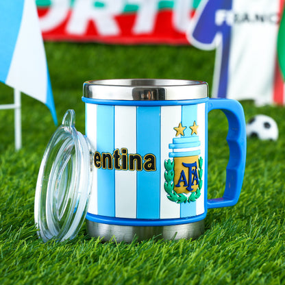 Flag Village World Cup Soccer Mug Souvenirs Fans Small Gifts Event Prizes