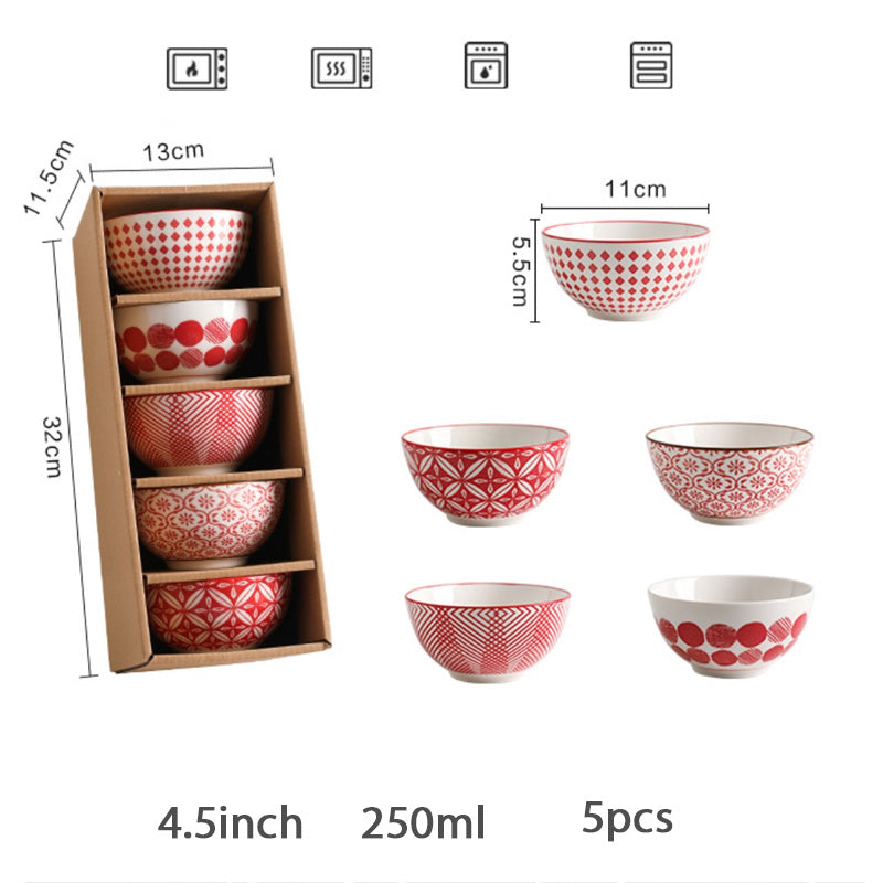 Flag Village Hefeng Ceramic Tableware Creative Personality Gift Box