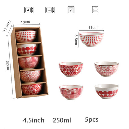 Flag Village Hefeng Ceramic Tableware Creative Personality Gift Box